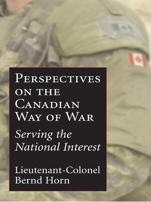 Perspectives on the Canadian Way of War - ebook